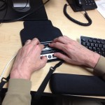 Jim McCarthy using the VarioUltra at his desk